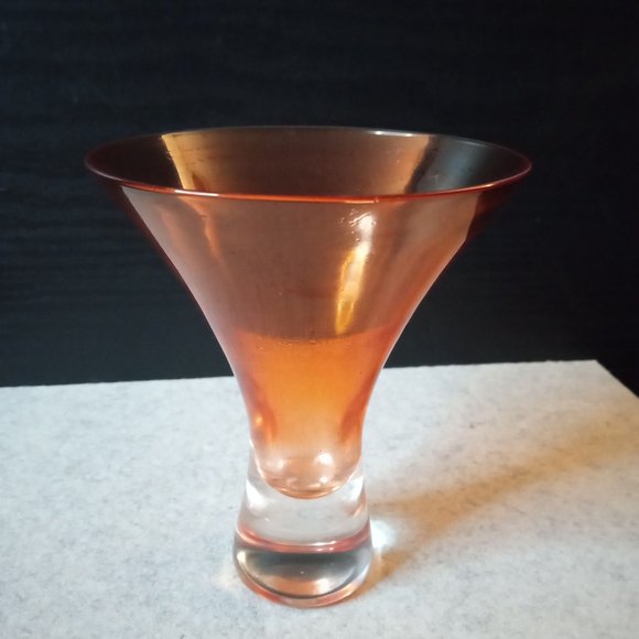 Dansk Orange Cocktail Glass - Picture 3 of 4